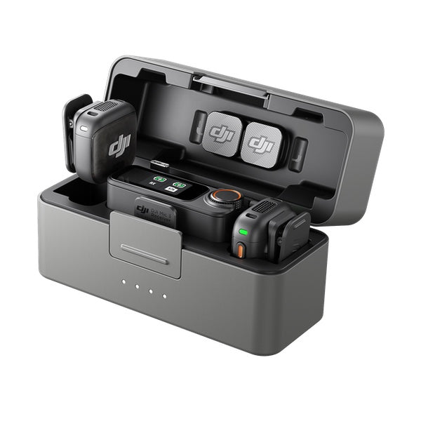 Dji Mic 3 (2 TX + 1 RX + Charging Case) Garanzia Dji Italia Dji Mic 3 (2 TX + 1 RX + Charging Case) Garanzia Dji Italia